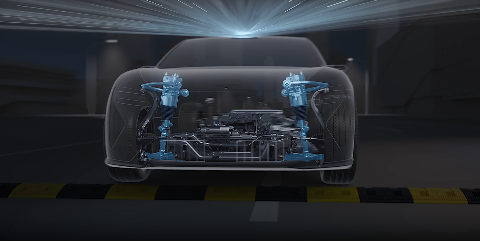 Интеллектуальная пневмоподвеска Magic Carpet